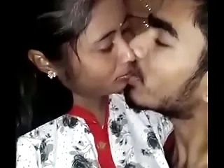 desi college lovers ardent kissing with report fuck-a-thon