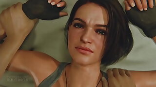 jill valentine creampie coupled with anal - with audio