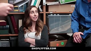 Shoplyfter - Putrid Teen Takes Two Cocks